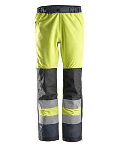Snickers AllroundWork, High-Vis vandtætte skalbukser, klasse 2 6530