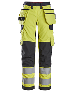 Snickers ProtecWork, High-Vis damebukser klasse 2 6797