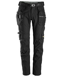 Snickers FlexiWork, arbejdsbukser+ med aftagelige hylsterlommer 6972