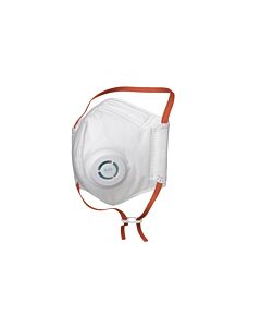 AIR+ FFP Maske m. ventil - 10 stk. (foldbar) - str. L