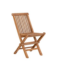 Toledo Børne Spisebordstol - Børne Spisebordstol i teaktræ, natur