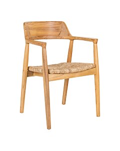 Getafe Spisebordsstol - Spisebordsstol i sungkai træ, natur