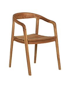 Otero Spisebordsstol - Spisebordsstol, teak, natur