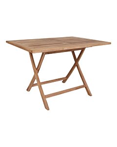 Oviedo Teak Spisebord - Spisebord i teaktræ, natur 120x80x75 cm