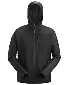 Snickers FlexiWork hættetrøje med lang lynlås 8044