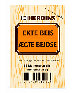 Ægte bejdse/Pulverbejdse - 12 gram - fås i flere farver