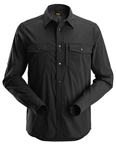 Snickers LiteWork, svedtransporterende skjorte med lange ærmer 8521