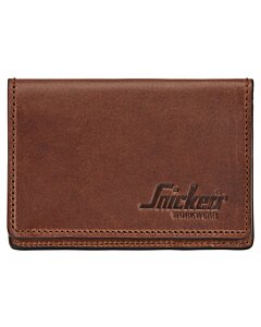 Snickers Kortholder i læder 9754 - Chocolate Brown