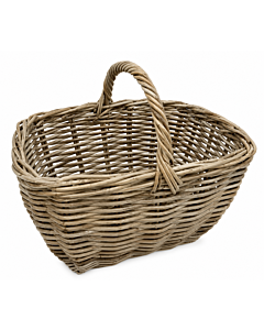 Bykurv i rattan