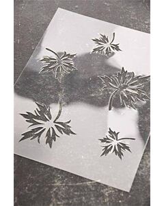 Stencil - Leaves