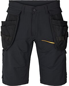 Kansas Evolve Stretch Håndværkershorts - sort - C58