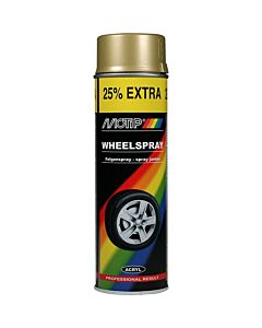 Motip Fælgespray Guld - 500 ml.