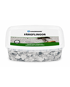 Hagmans Farvechips grå 9303 - grov - 500 g. 