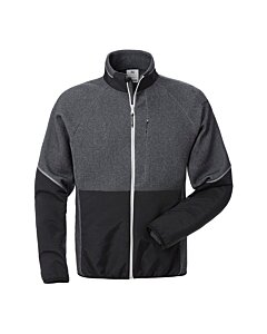 Fristads Sweat jakke 7513 - Sort/grå - str. M