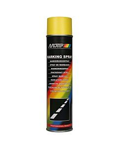 Motip markeringsspray 600 ml. -  gul 