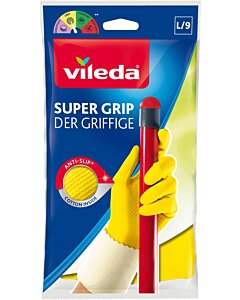 Vileda Super Grip handsker - Str. L