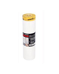 Blue Dolphin Plastfolie med WASHI tape - 210cm x 15m