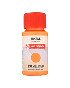 Art Creation Tekstil Maling 50 ml - Neon Orange