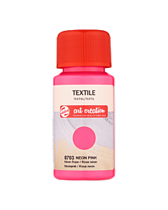 Art Creation Tekstil Maling 50 ml - Neon Pink