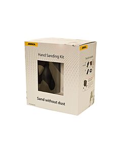 Mirka Håndslibekit 70 x 198 mm - slibeklods+sugeslange+5 slibenet