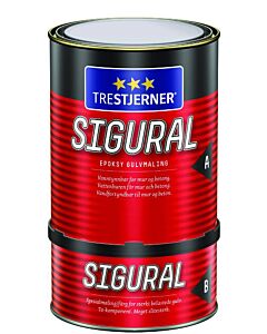 Jotun -  Sigural Epoxygulvmaling Inkl. Hærder 1 Liter