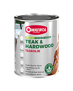 Owatrol Teakolie - Silkemat træolie