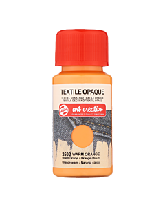 Art Creation Tekstil Opaque 50 ml - Warm Orange