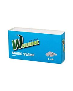 Welldone Magic Svampe - Pakke med 6 stk