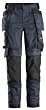Snickers AllroundWork, stretch dame arbejdsbukser med hylsterlommer 6247