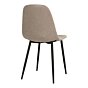 Stockholm Spisebordsstol - Spisebordsstol, stone med sorte ben, HN1231