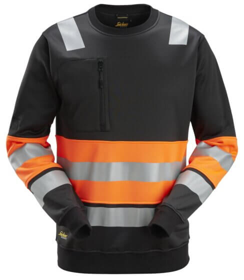 Snickers High-Vis sweatshirt, klasse 1 8031