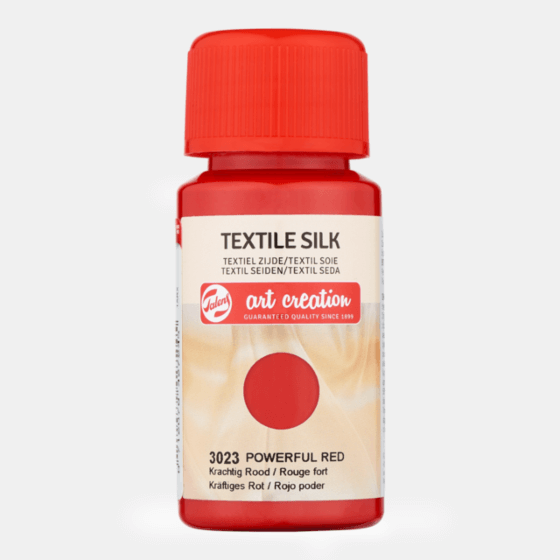 Art Creation Tekstil Silke 50 ml - Powerful Red