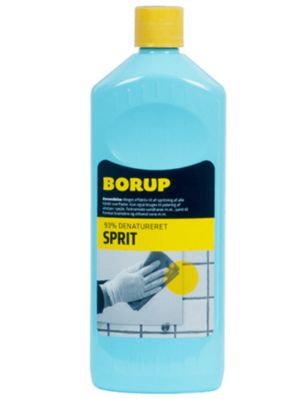 Borup Sprit 93%, denatureret - 0,5 Liter