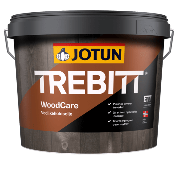 Jotun - Trebitt Woodcare - Transparent Alkyd træbeskyttelse
