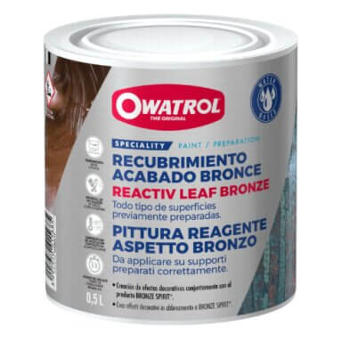 Owatrol Reactiv Leaf - rustskabende underlag - Bronze