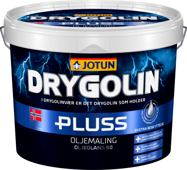 Drygolin - Plus Oliemaling - Træbeskyttelse
