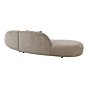 Venice Sofa - Sofa med 2 puder, chenille, natur, HN1256