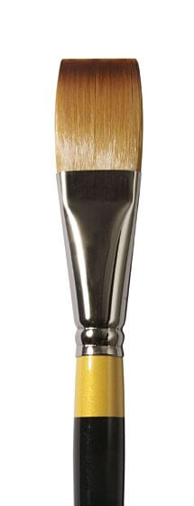 Daler Rowney System 3 akrylpensel- Lang Flad - Nr. 1