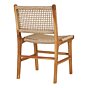 Derby Spisebordsstol u. armlæn - Spisebordsstol u. armlæn, teak/polyrattan, natur
