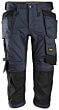 Snickers AllroundWork, stretch piratbukser med hylsterlommer  6142
