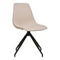 Monaco Spisebordsstol - Spisebordsstol med drejefod, sand med sorte ben, HN1230