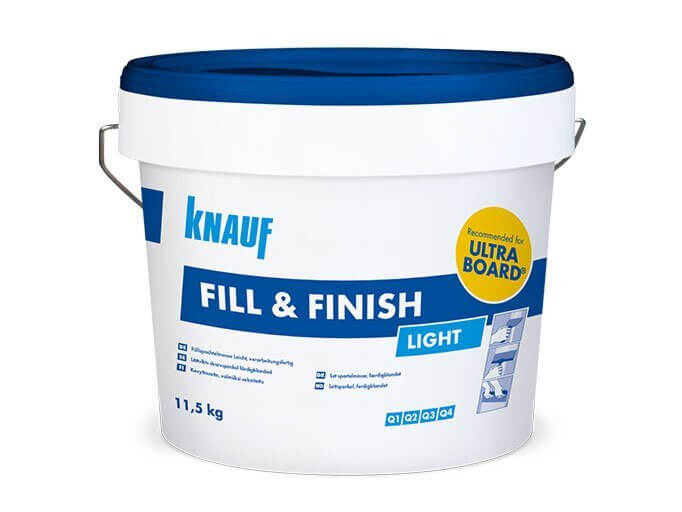 Knauf Fill & Finish Light Spartelmasse - 11,5 kg.