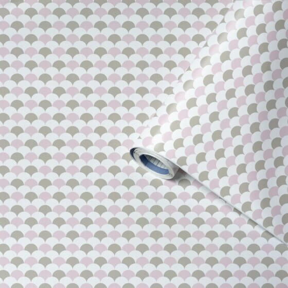 Lenco selvklæbende folie - Flakes - 45x200 cm.