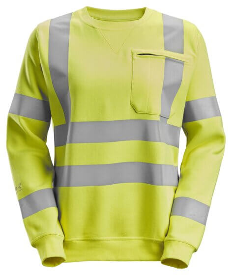 Snickers ProtecWork, High-Vis damesweatshirt, klasse 3/2 2876