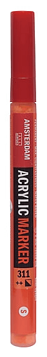 Amsterdam Acrylic Marker 2 mm - 311 Vermillion