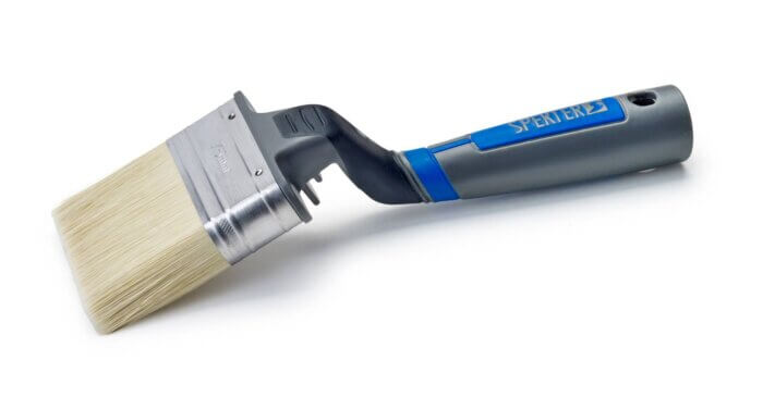 Perfection vinkelpensel, ergonomisk 75 mm