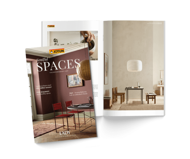 Jotun Soulful Spaces farvekort - 2026
