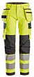 Snickers ProtecWork, High-Vis arbejdsbukser i stretch med hylsterlommer, klasse 2 6268