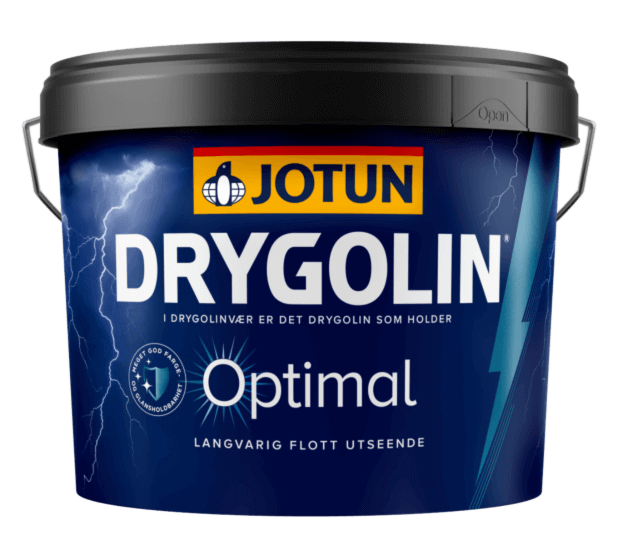 Jotun - Sort 10L - Drygolin optimal Dækkende Træbeskyttelse