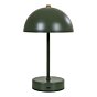 Holt LED Bordlampe - Bordlampe, grøn/messing, genopladelig